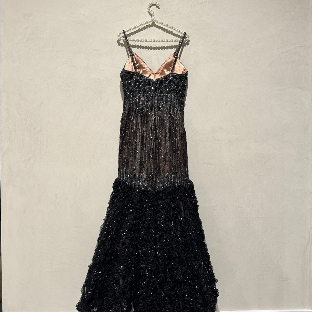 Beautiful black embellished gown